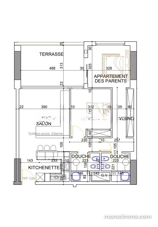 Appartement de 90m en vente en face de la plage Ma — 2