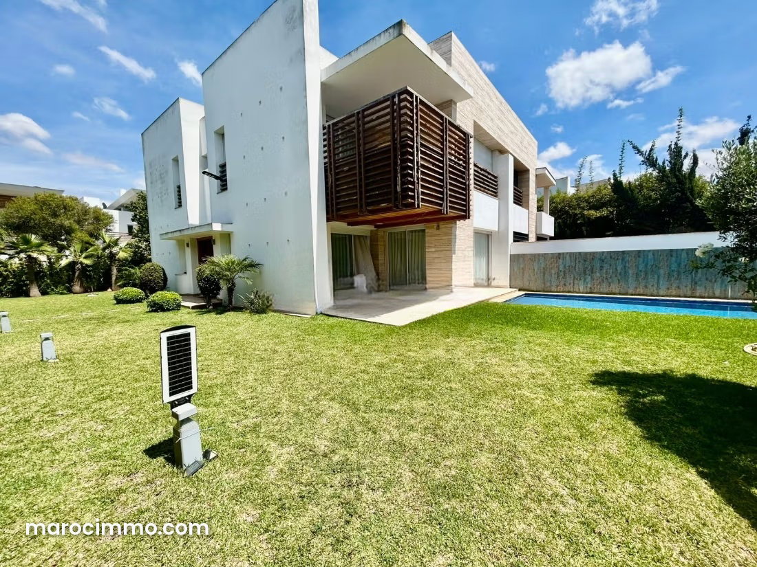 4-Bedroom Villa with Swimming Pool for Rent, Ville Verte, Bouskoura — Bouskoura