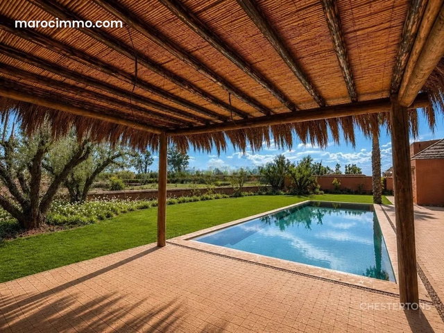 Villa Fairmont Résidences Marrakech Front de Golf vue Atlas — 2