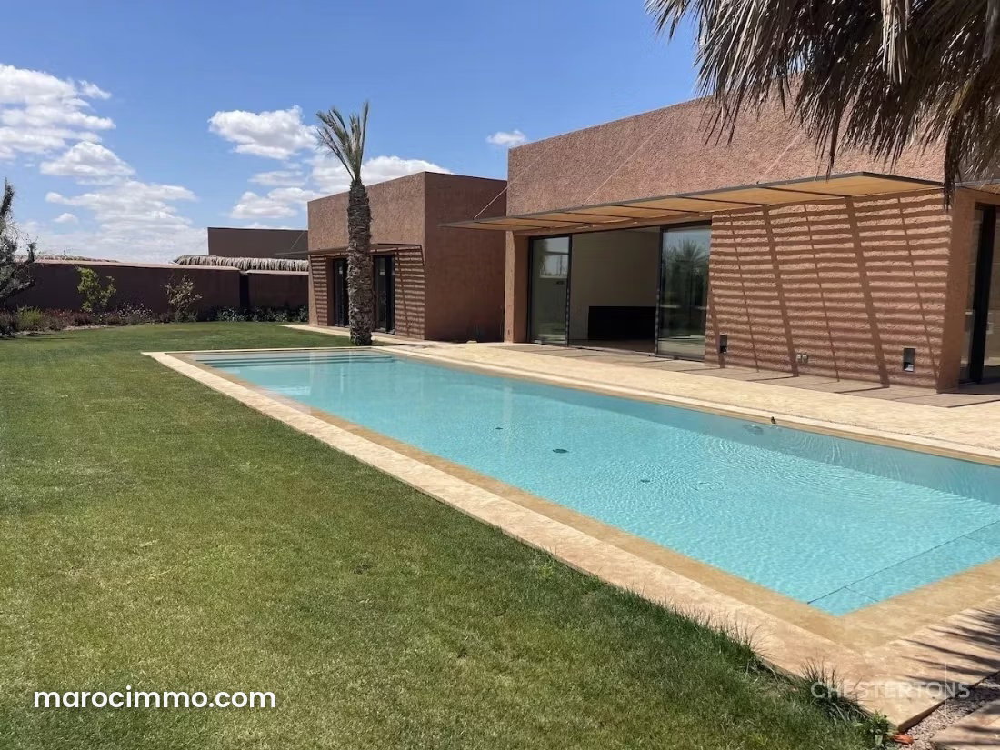 Villa Fairmont Résidences Marrakech Front de Golf vue Atlas