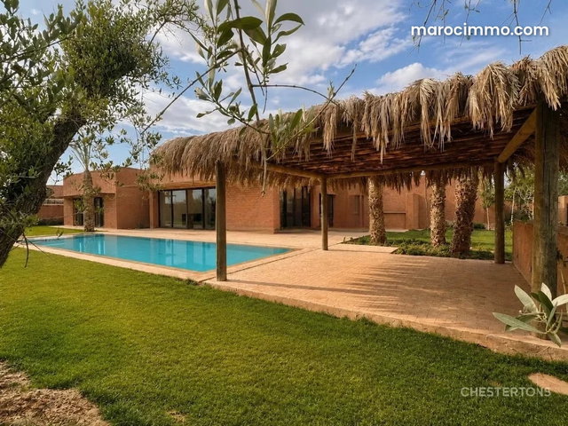 Villa Fairmont Résidences Marrakech Front de Golf vue Atlas — 3