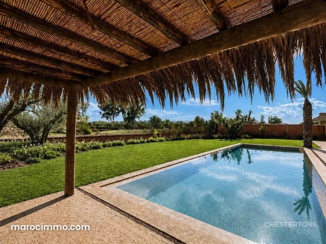 Villa Fairmont Résidences Marrakech Front de Golf vue Atlas — 4