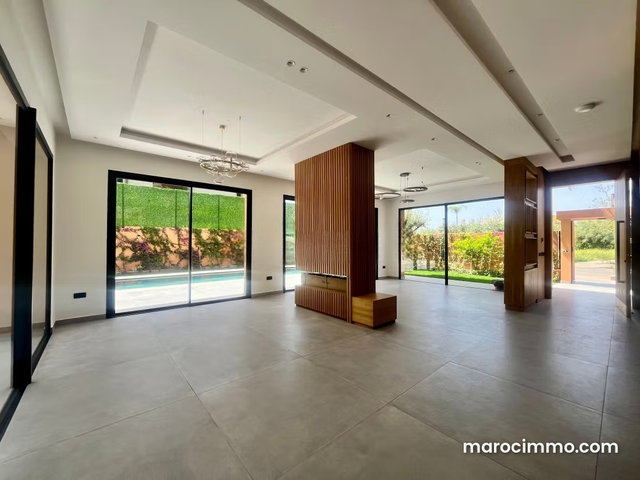 Magnifique villa moderne à Amelkis, Marrakech — 4