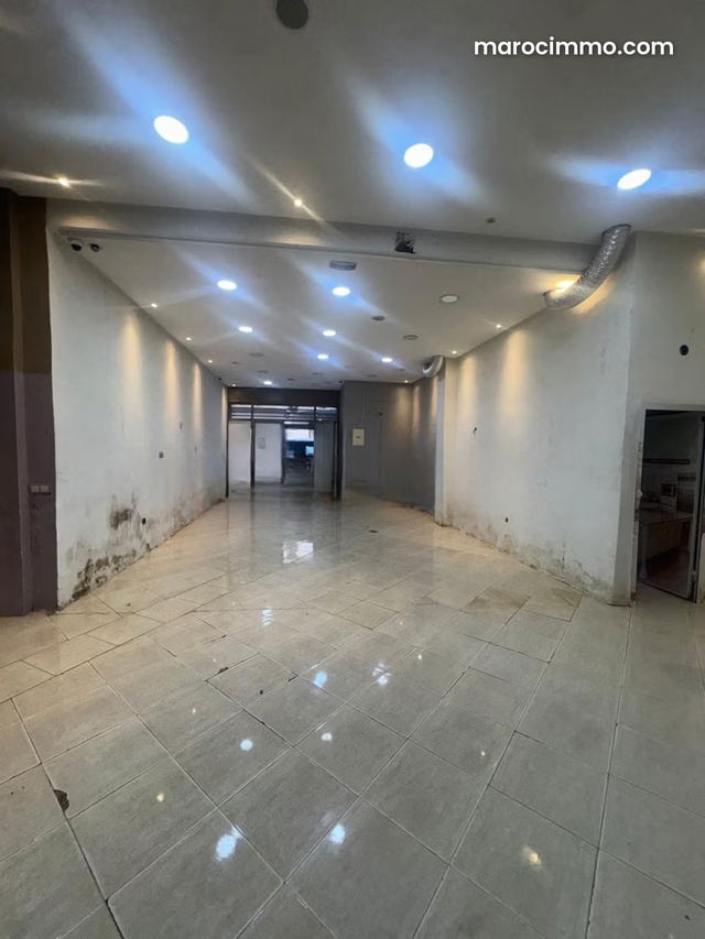 À louer – Local commercial à Maarif — Casablanca