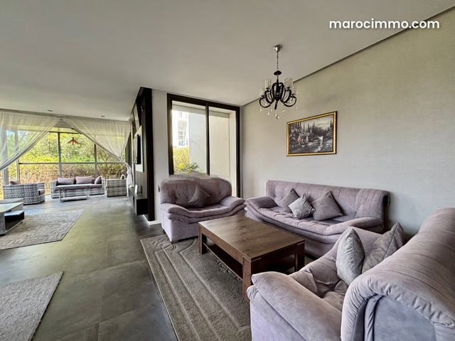 Rez de jardin meublé à louer à 10 min de CASA — 3