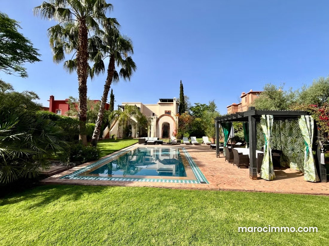 Villa 170 m² avec piscine et vue montagne, Route d'Amezmiz, Marrakech — Marrakech