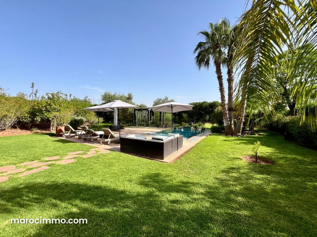 Belle Villa Arabo andalouse vue golf, Marrakech — 4