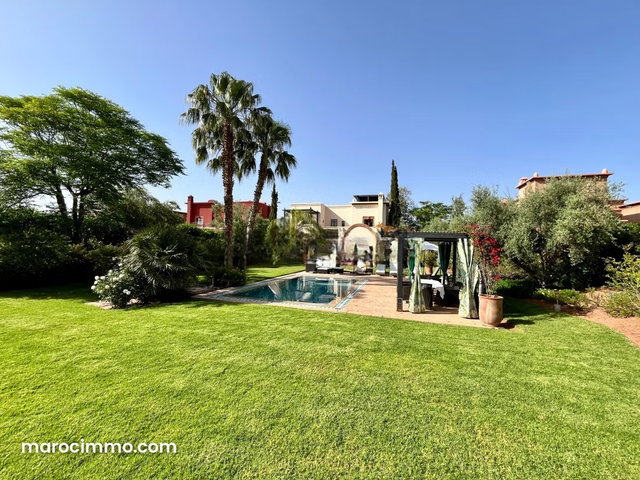 Belle Villa Arabo andalouse vue golf, Marrakech — 2