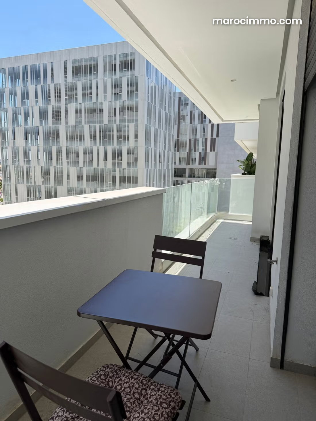 Appartement meublé avec terrasse à Casa Finance City — Casablanca