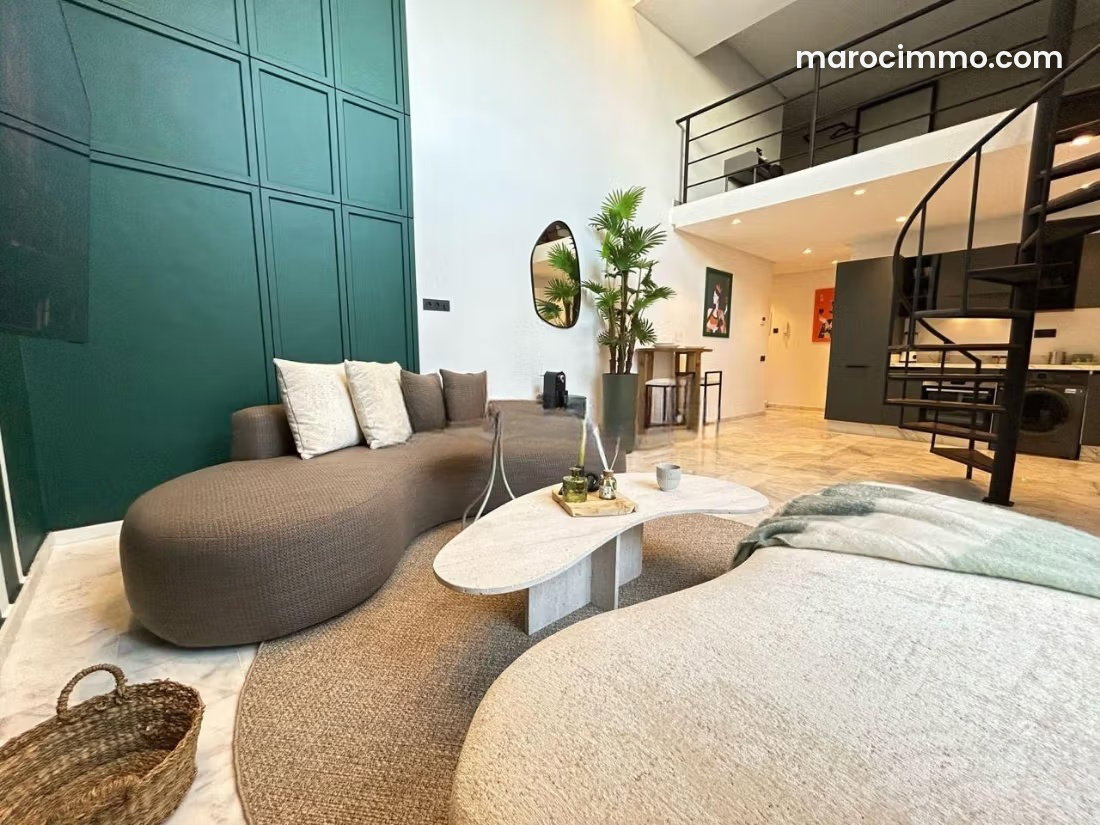 Furnished 76 sqm Apartment with Terrace, Oasis, Casablanca — Casablanca