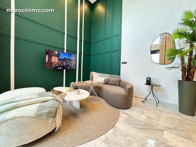 Très bel appartement en location à Oasis. 2 pièces. Meublé — 2