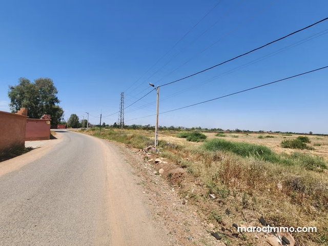 For Sale – Exceptional 46,738 sqm Land Titled on the Route d’Ourika – Marrakech — 3