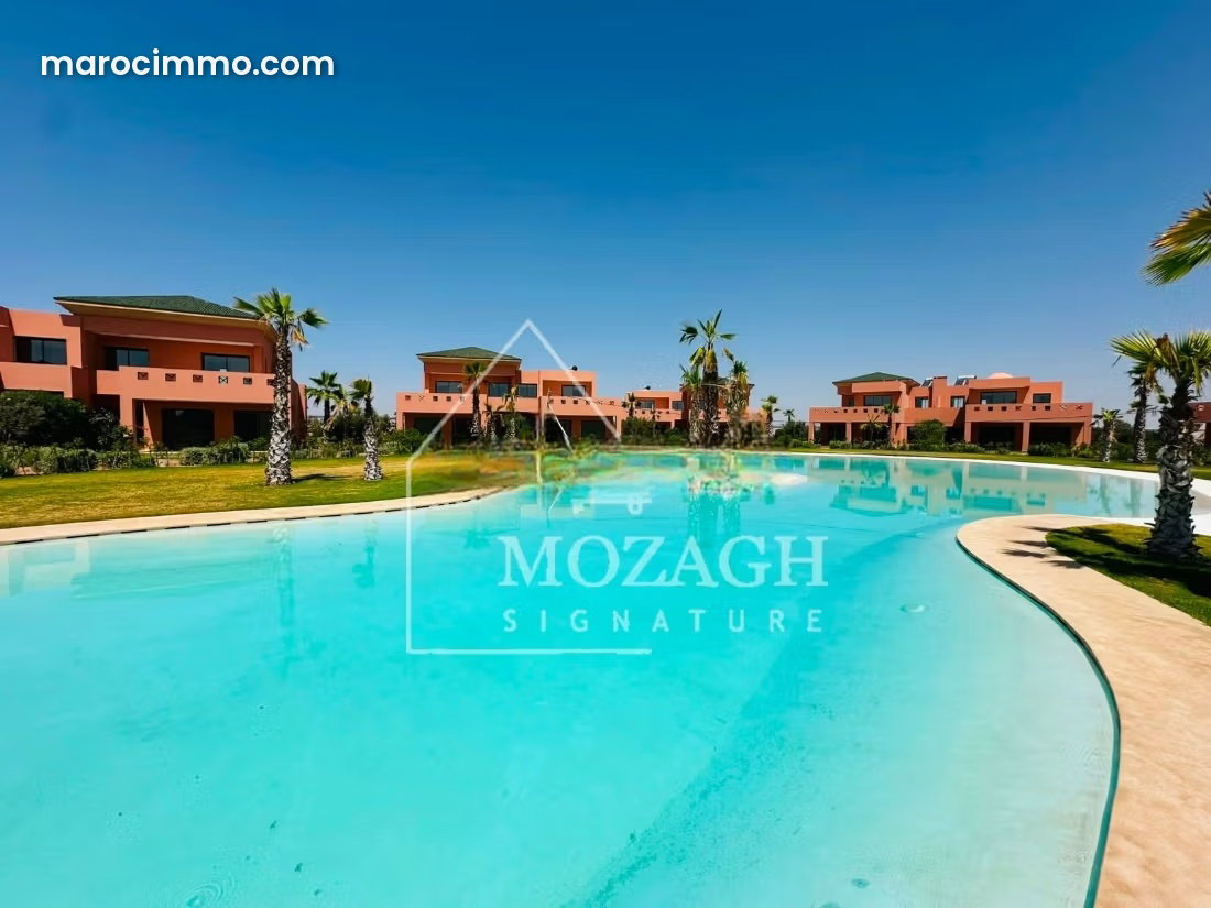 Villa 200 m² avec piscine et jardin, Palmeraie Marrakech — Marrakech