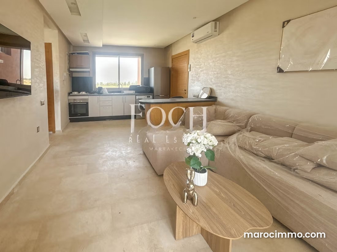 Furnished apartment with terrace and pool in Agdal, Marrakech — Marrakesh