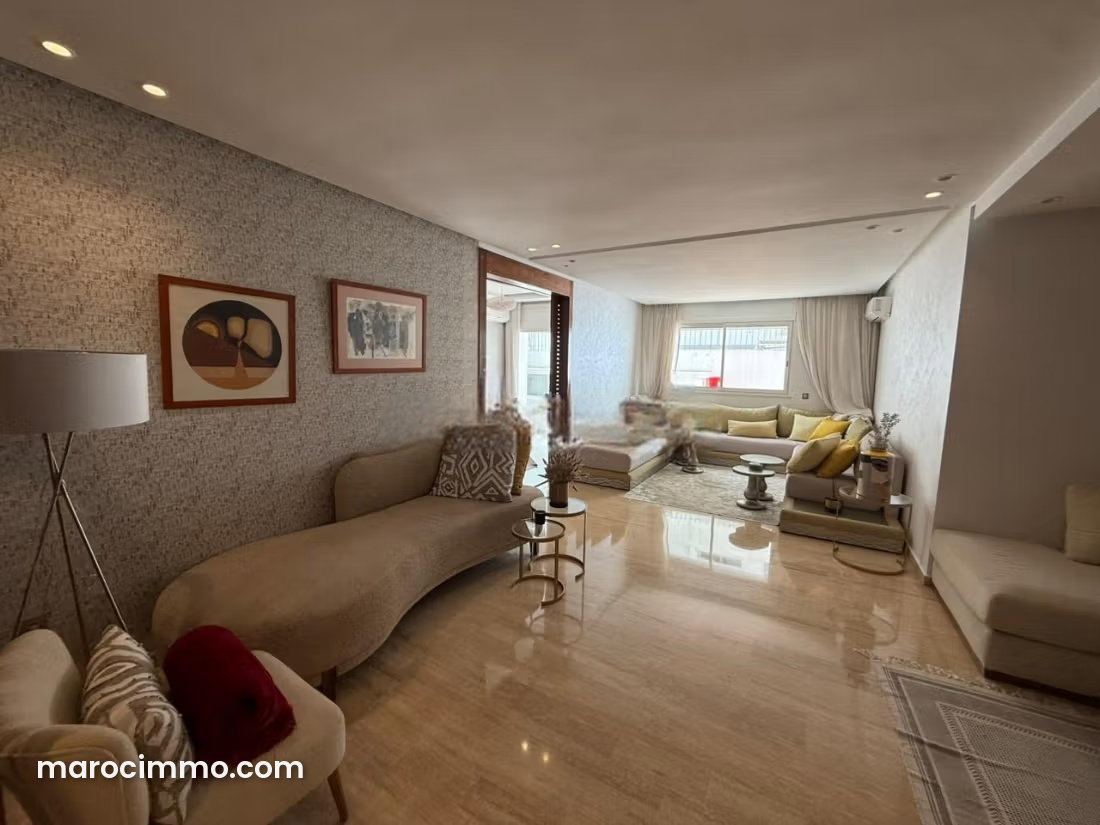 Appartement 266 m² avec jardin, Racine, Casablanca — Casablanca