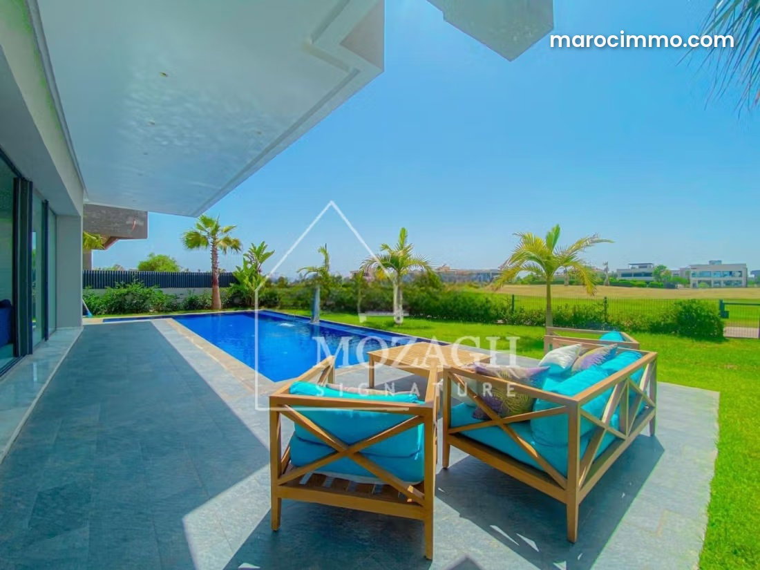 780 sqm villa with swimming pool and mountain views, Amezmiz Road — Marrakesh