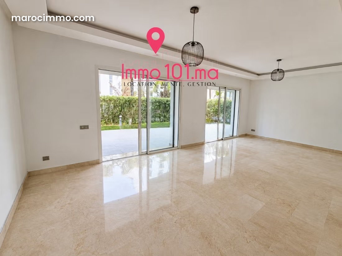 310 m² Apartment for Rent, Souissi, Rabat, Gated Residence — Rabat