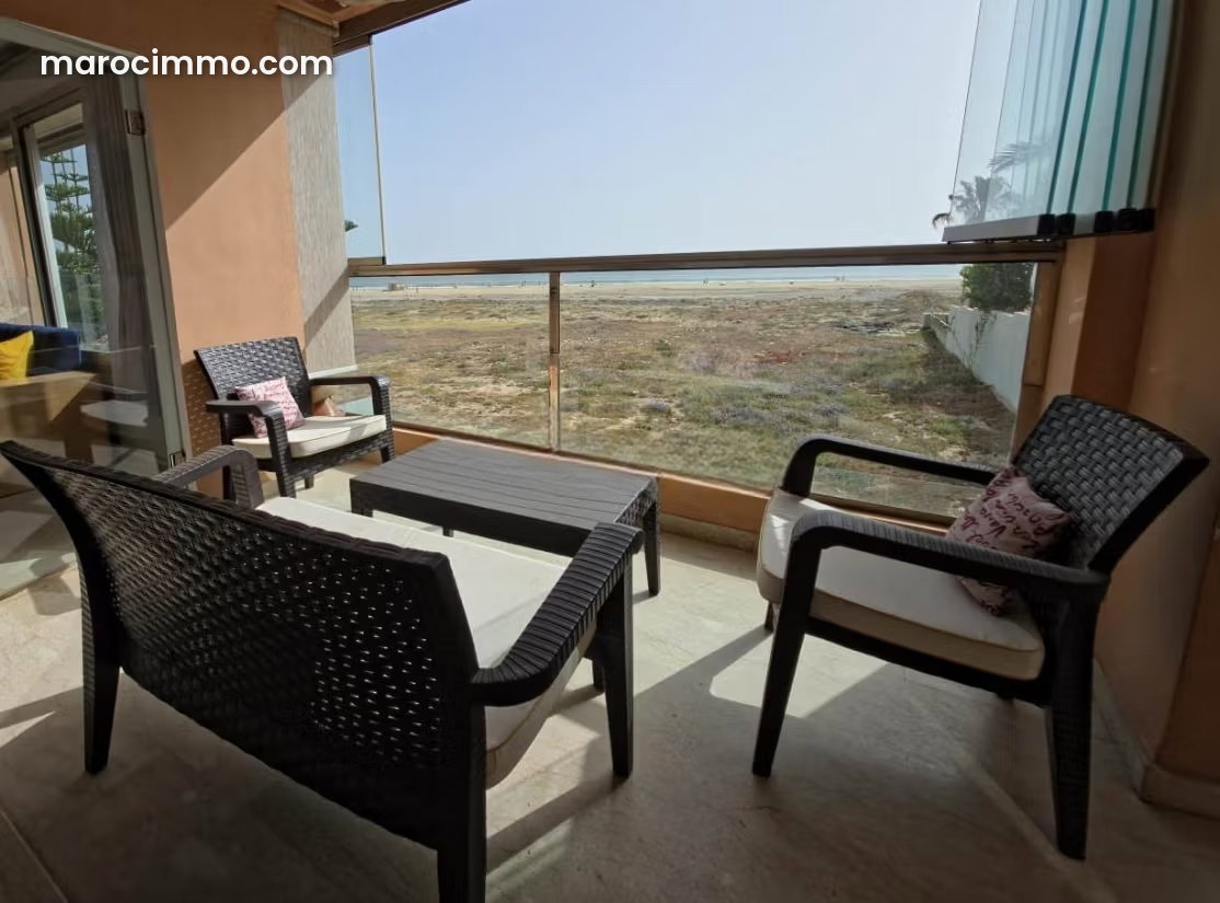 Sea-View Apartment in Taghazout, Ground Floor with Terrace — Taghazout