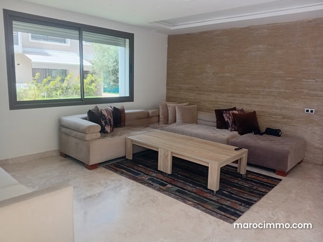 Furnished apartment with terrace and garden in Californie, Casablanca — Casablanca