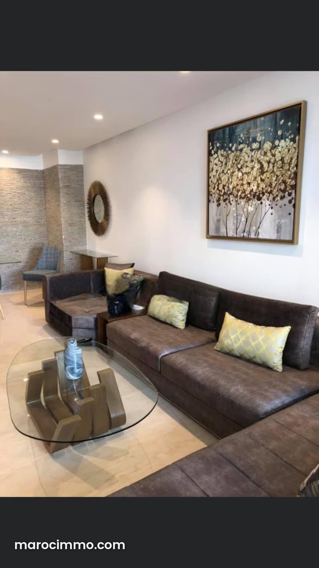 Furnished Apartment with Terrace in Casablanca Finance City — Casablanca