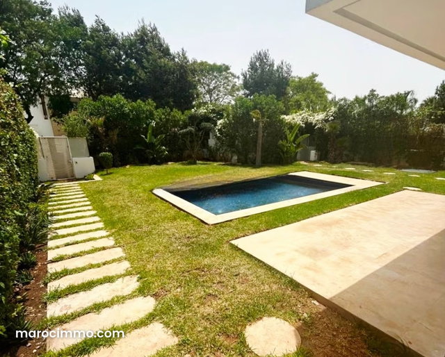 Twin Villa in Bouskoura's Green City, within a CGI Project — 2