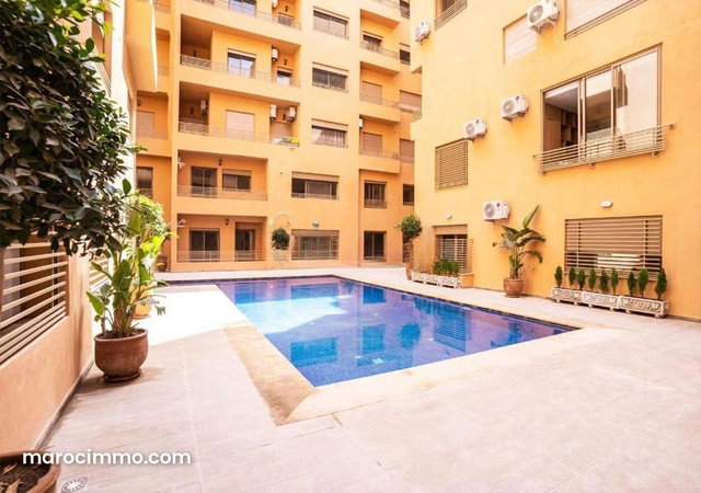 Apartment for Rent on Route Casablanca. 75 m² Surface. Fully Furnished — 3