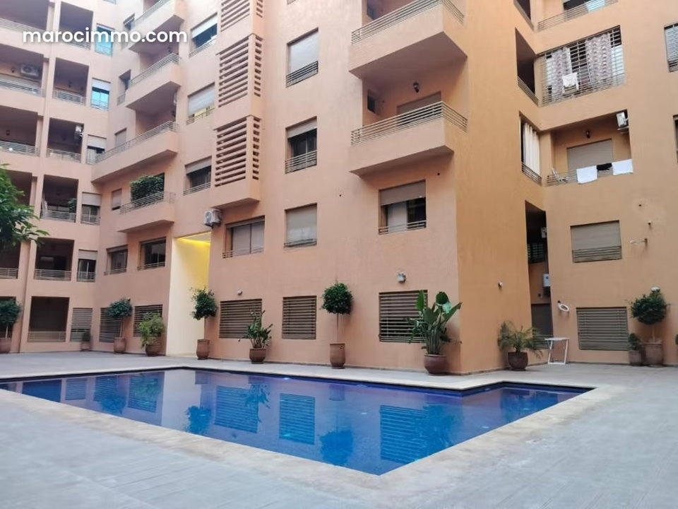 Apartment for Rent on Route Casablanca. 75 m² Surface. Fully Furnished