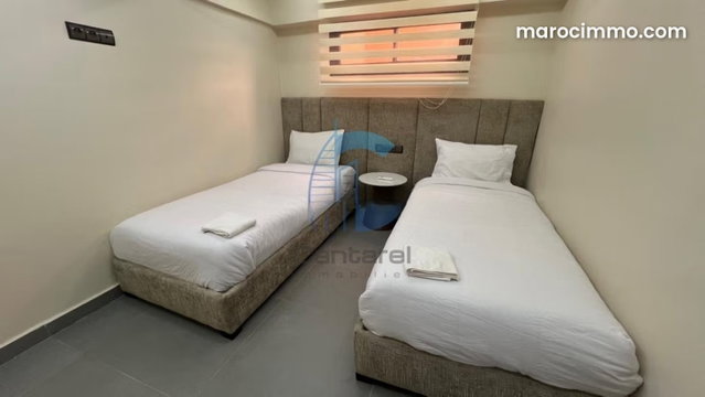 Appartement duplex 3 chambres meublé avec terrasse au rdc à vendre victor hugo marrakech — 3