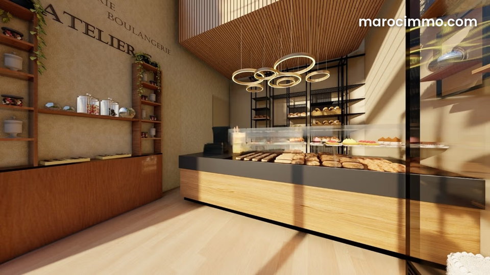 Palmier Pastry Shop for Rent Equipped