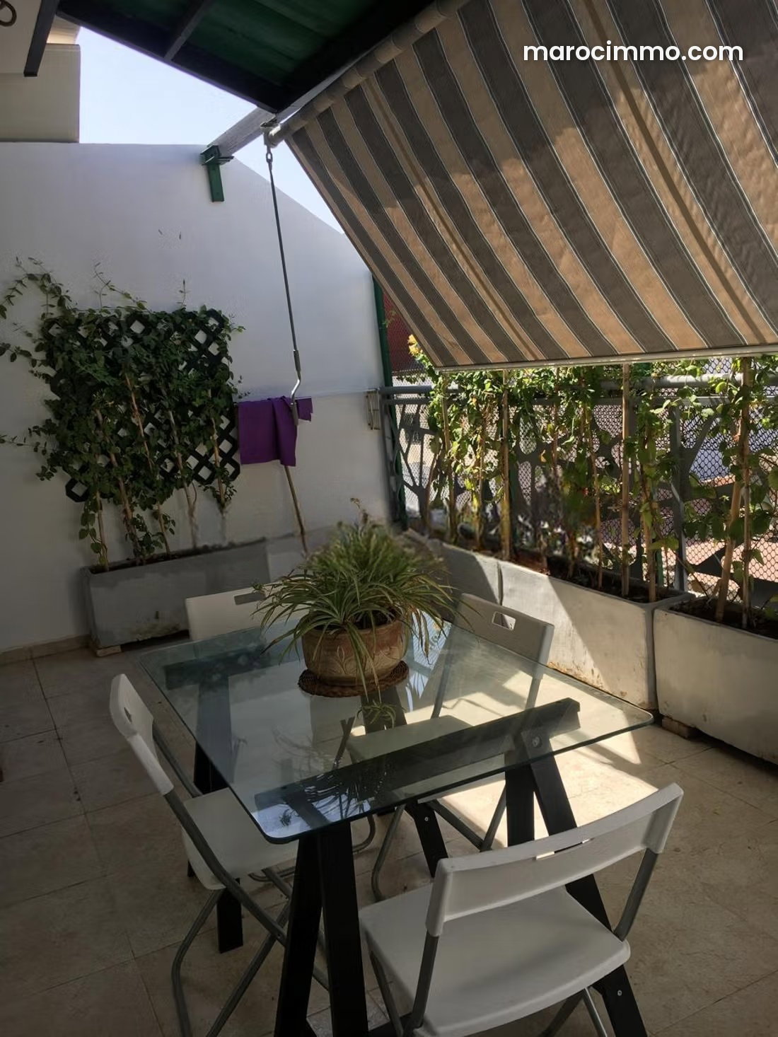 Furnished apartment with terrace, Gauthier, Casablanca — Casablanca