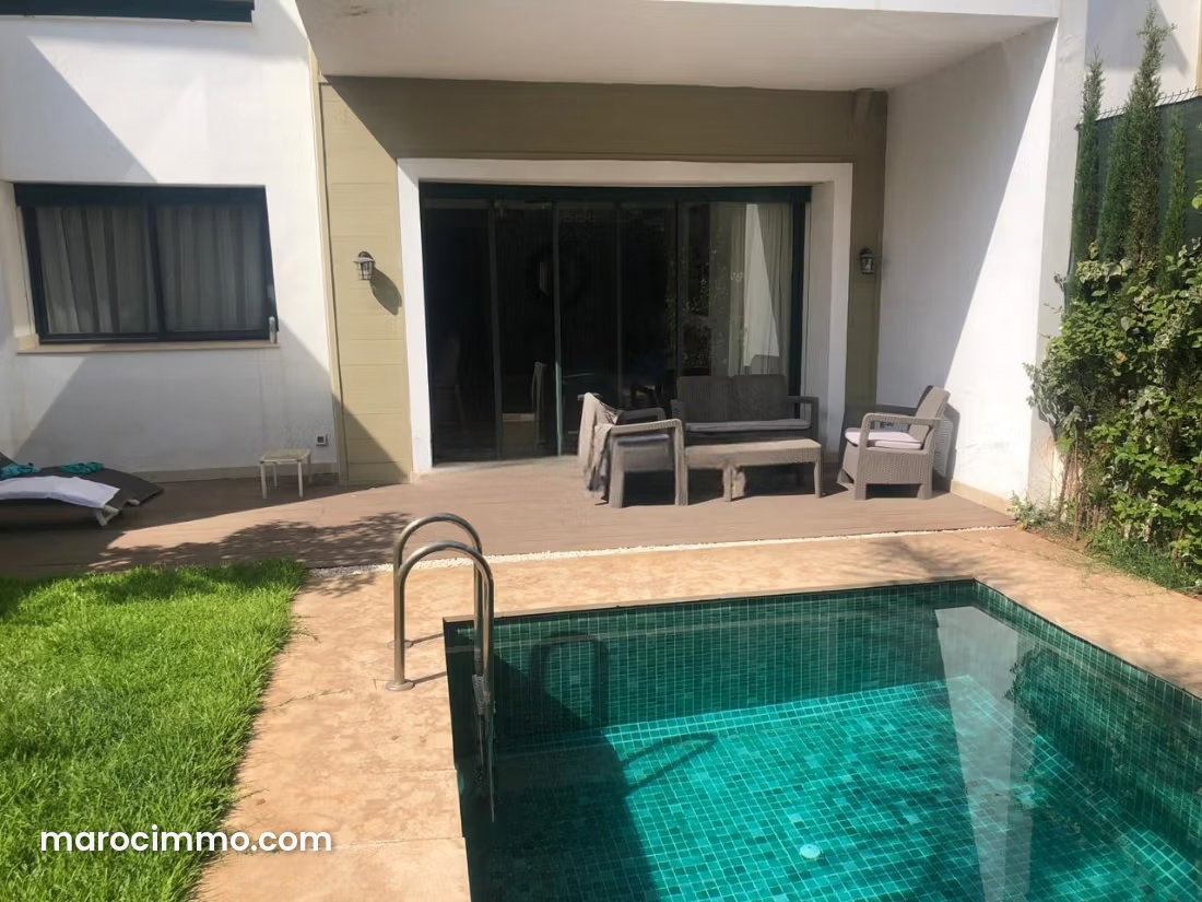 315 m² Villa with Pool, Ville Verte, Bouskoura — Bouskoura