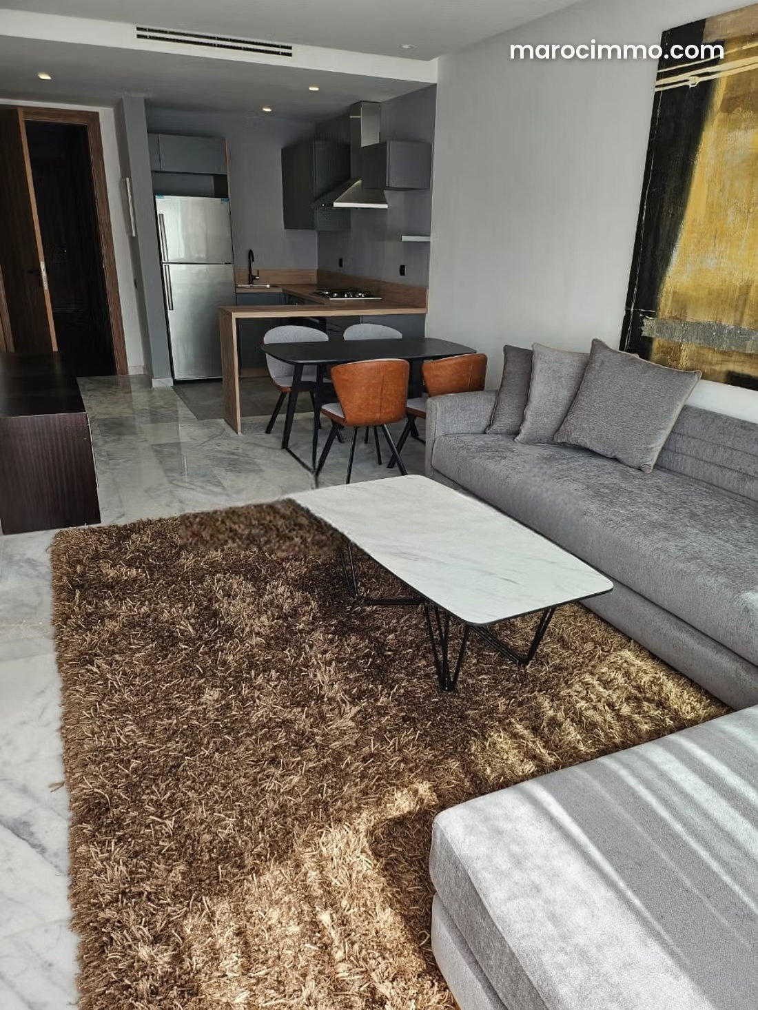 Furnished 58 m² Apartment, 1 Bedroom, Les Princesses, Casablanca — Casablanca