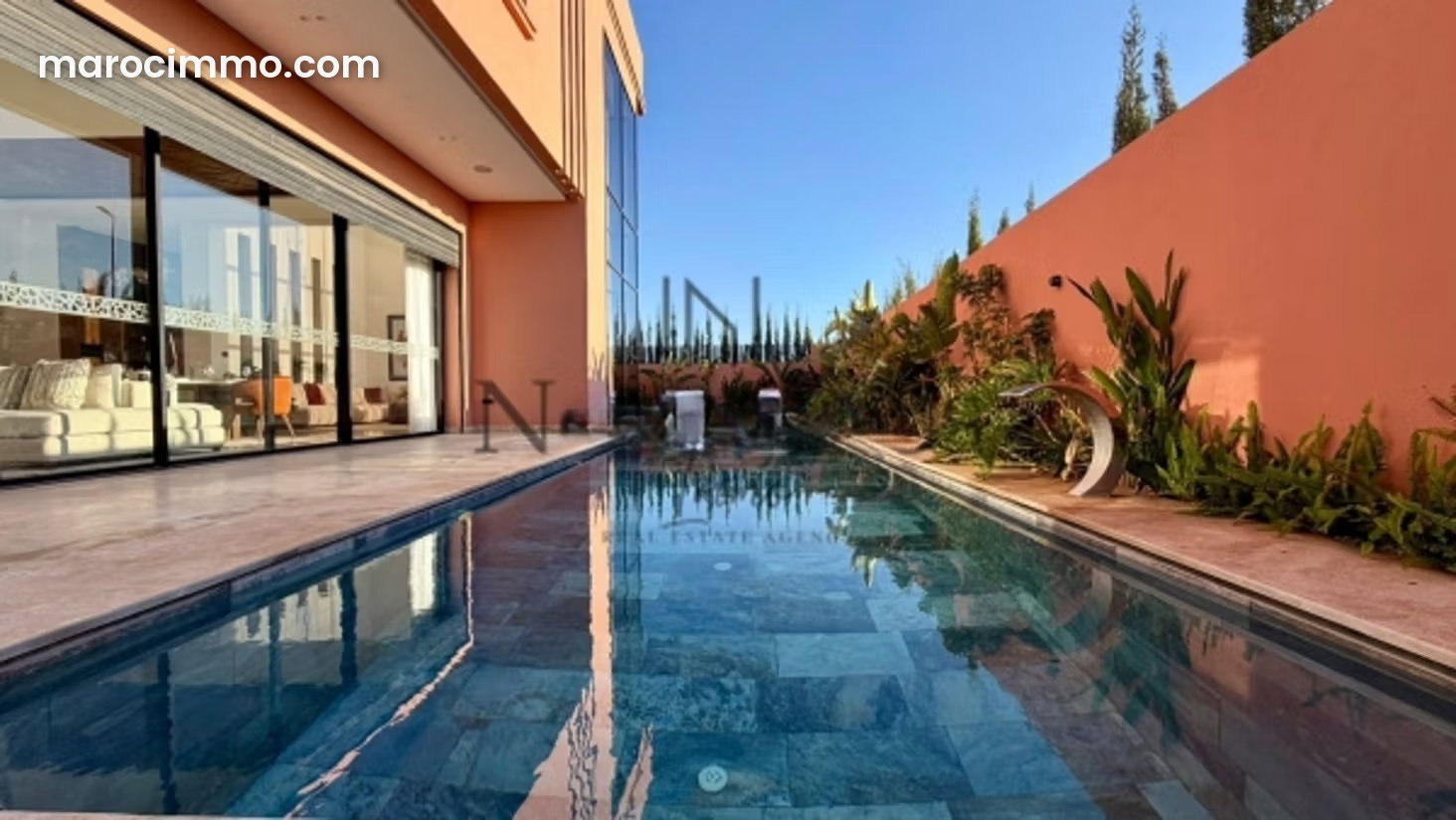 550 m² Villa with Swimming Pool and Elevator, Agdal, Marrakech — Marrakesh