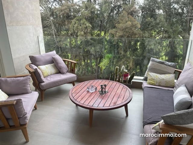 A Magnificent Furnished Apartment for Rent — Rabat