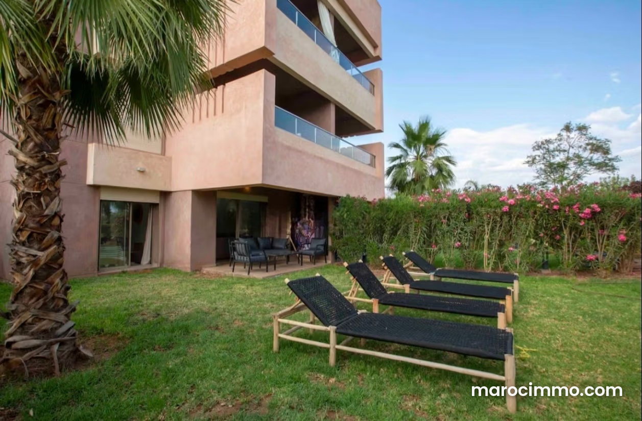 2-Bedroom Apartment with Garden and Pool, Agdal, Marrakech — Marrakesh