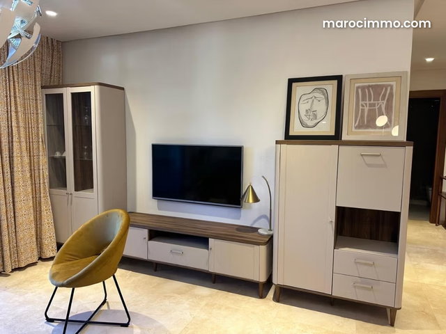 Location d'un appartement à Souissi. 2 pièces. Bien meublé — 3