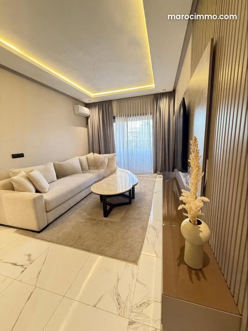 Furnished 95 m² Apartment with Mountain Views, Tanja Balia, Tangier — Tangier