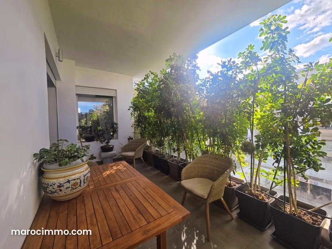 Furnished 3-Bedroom Apartment for Rent, Souissi, Rabat — Rabat