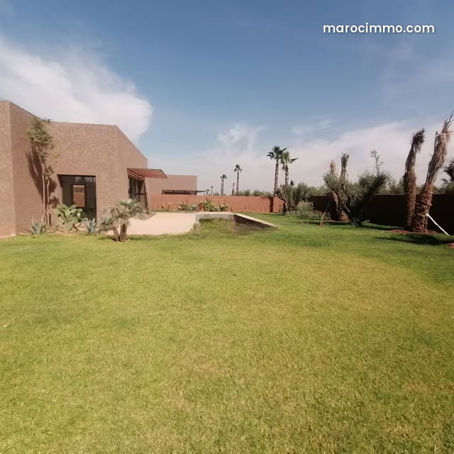 Breathtaking Ground-Floor Villa with Unobstructed Views — Marrakesh