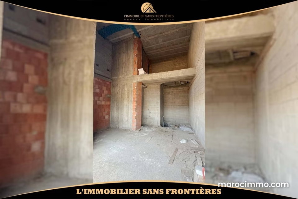 Local commercial neuf à louer – Semlalia, à proximité de Majorelle, Marrakech – 78 m²