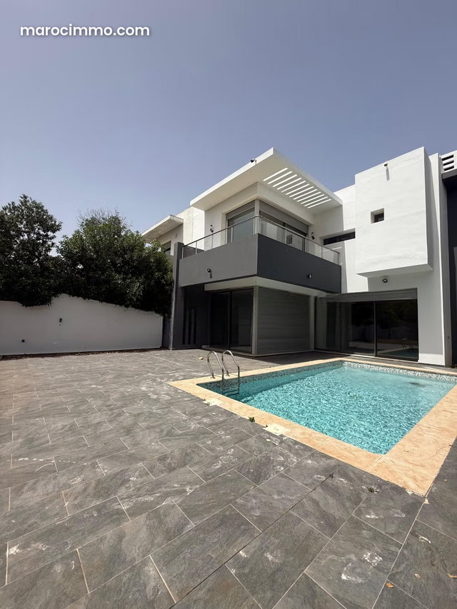 Villa moderne à louer Bouskoura Ville verte Prestigia — 2