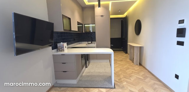 Studio Neuf Meublé 4è étage 41m2 Palmier — 4