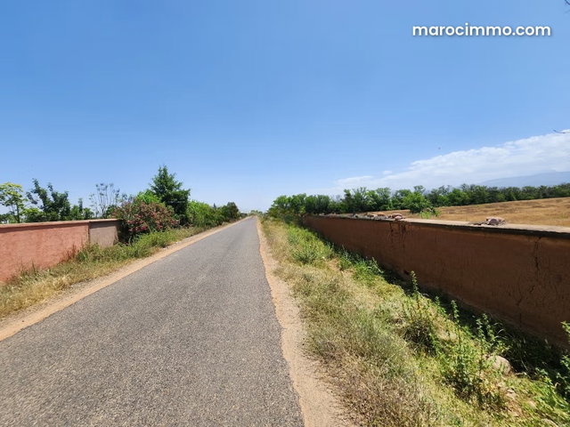 Terrain de 73 354 m² à vendre – Route de l’Ourika Km 20 – Marrakech — 3