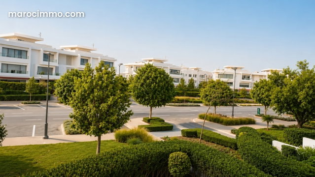 160 sqm Golf and Forest View Apartment, Premium Closed Residence – Bouskoura — 3