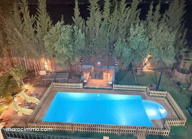 Magnifique villa à vendre à Sidi Abdallah Ghiat. 6 belles chambres. Bien meublé — 4
