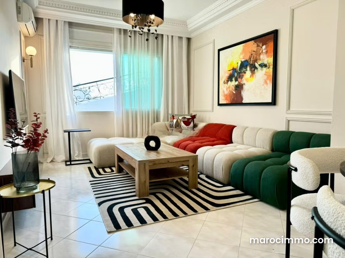 Furnished Apartment with Terrace for Rent in Agdal, Rabat — Rabat
