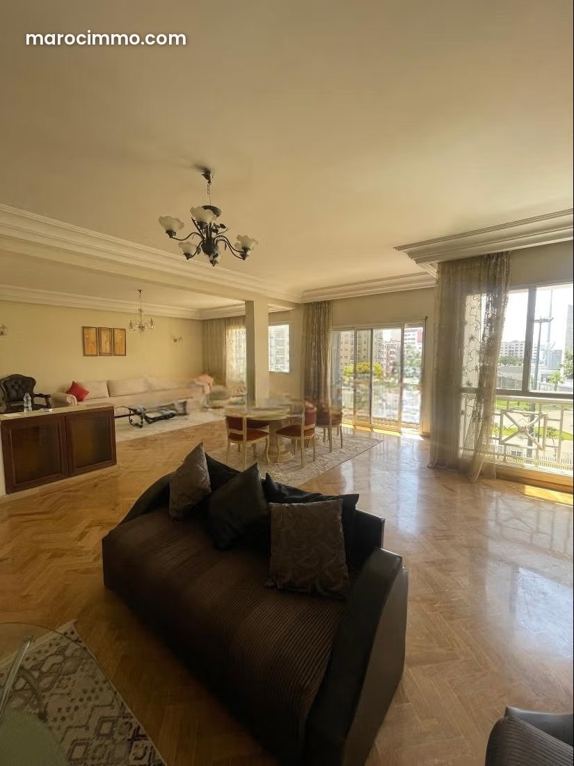 Furnished 150 m² Apartment, 2 Bedrooms, Racine, Casablanca — Casablanca