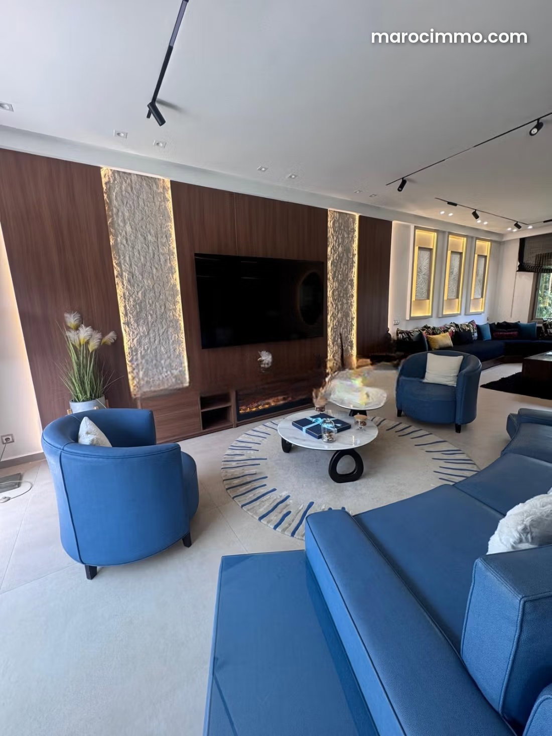 350 sqm Villa with Garden and Fireplace, Gueliz, Marrakech — Marrakesh