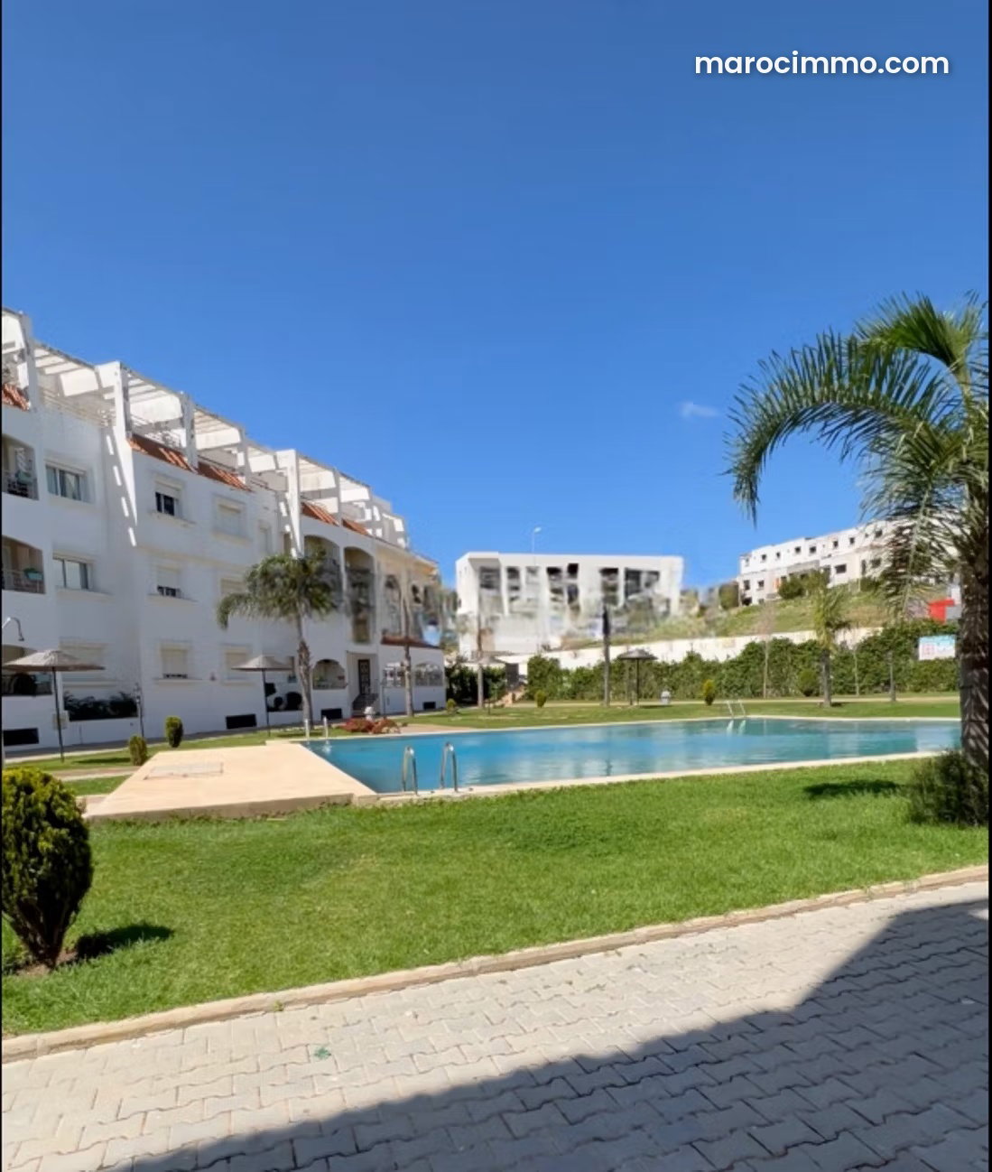 147 sqm Apartment with Mountain Views, Pool and Garden in Malabata, Tangier — Tangier