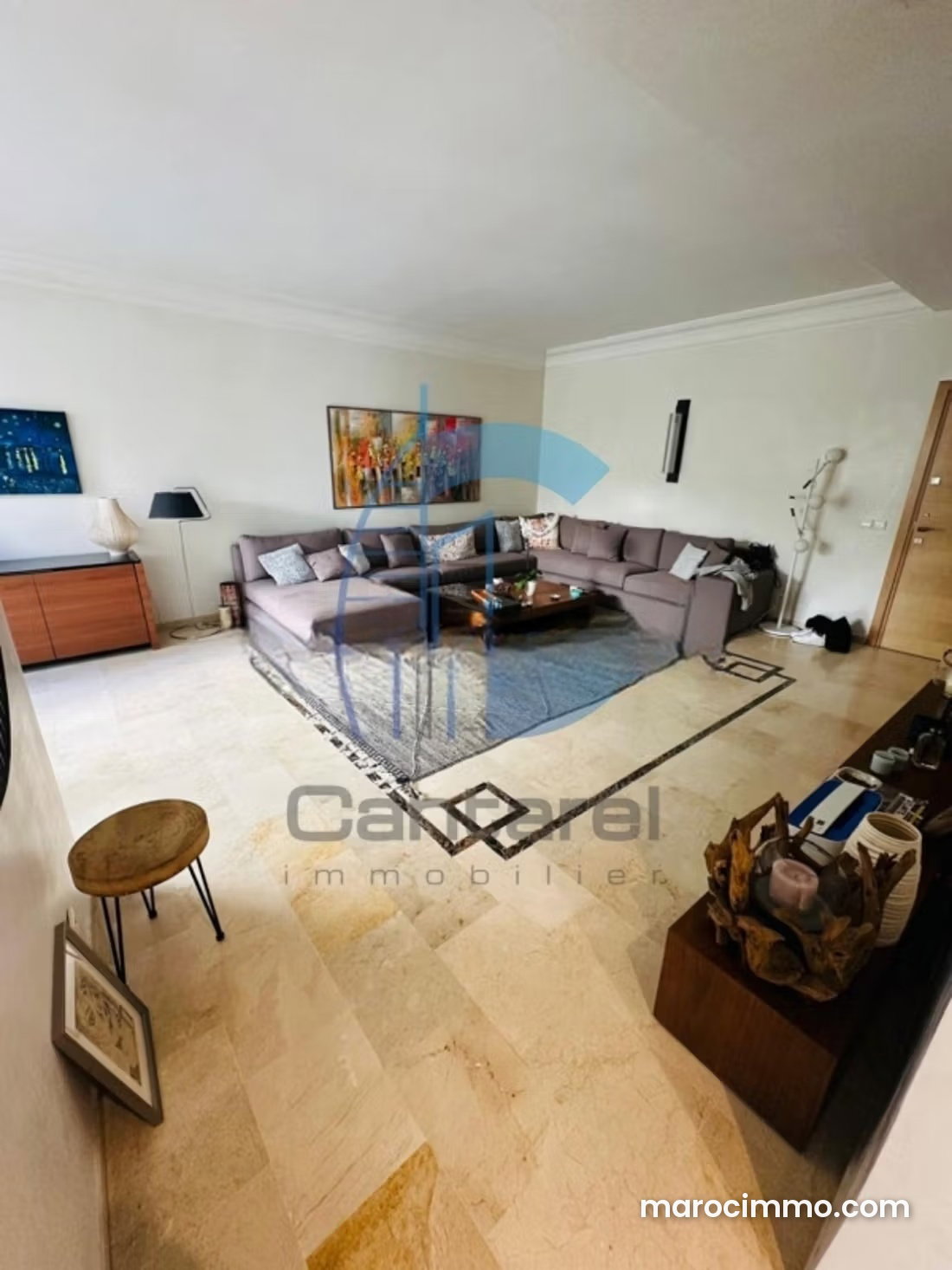 Appartement 104 m² avec terrasse, Triangle d'Or, Casablanca — Casablanca